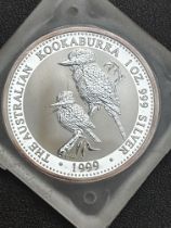 The Australian Kookaburra 1oz fine silver coin - m