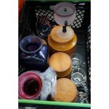 Box of glass ware & others