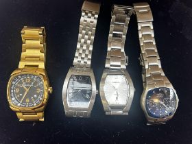 4x fashion wristwatches