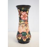 Moorcroft oberon vase honey suckle 8'' boxed