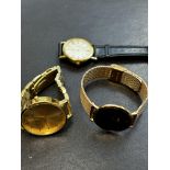 3 Gents wristwatches