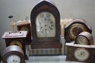 7 Early mantle clocks - all recommended for spares