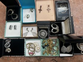 Large collection of costume jewellery