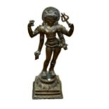 26'' tall bronze 4 armed standing buddha rare