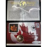 The Canadian 1oz silver coin cover