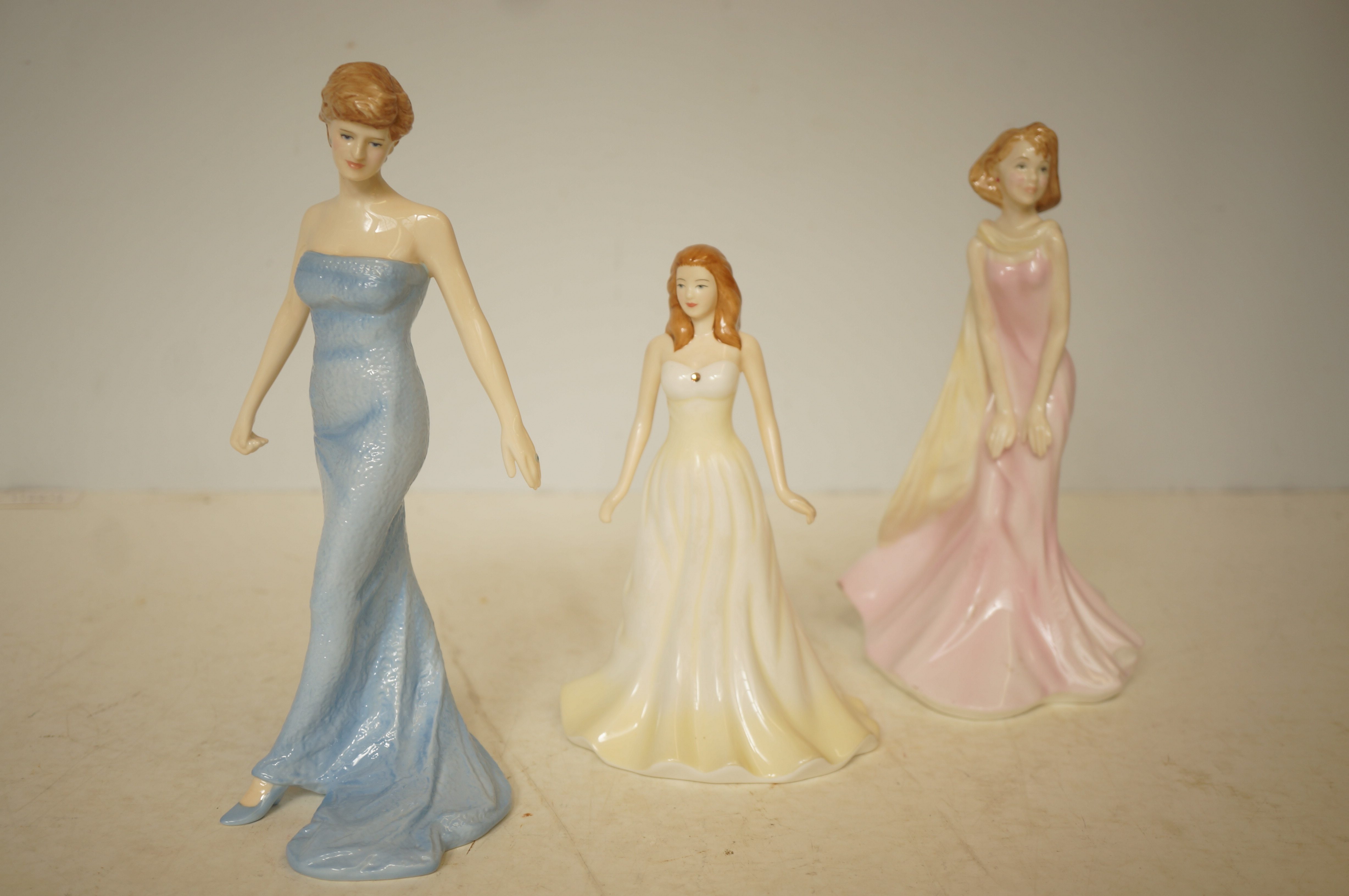 Royal Doulton Diana princess of wales & 2 others