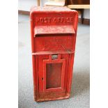 Royal Mail ER post box with key