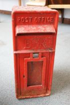 Royal Mail ER post box with key