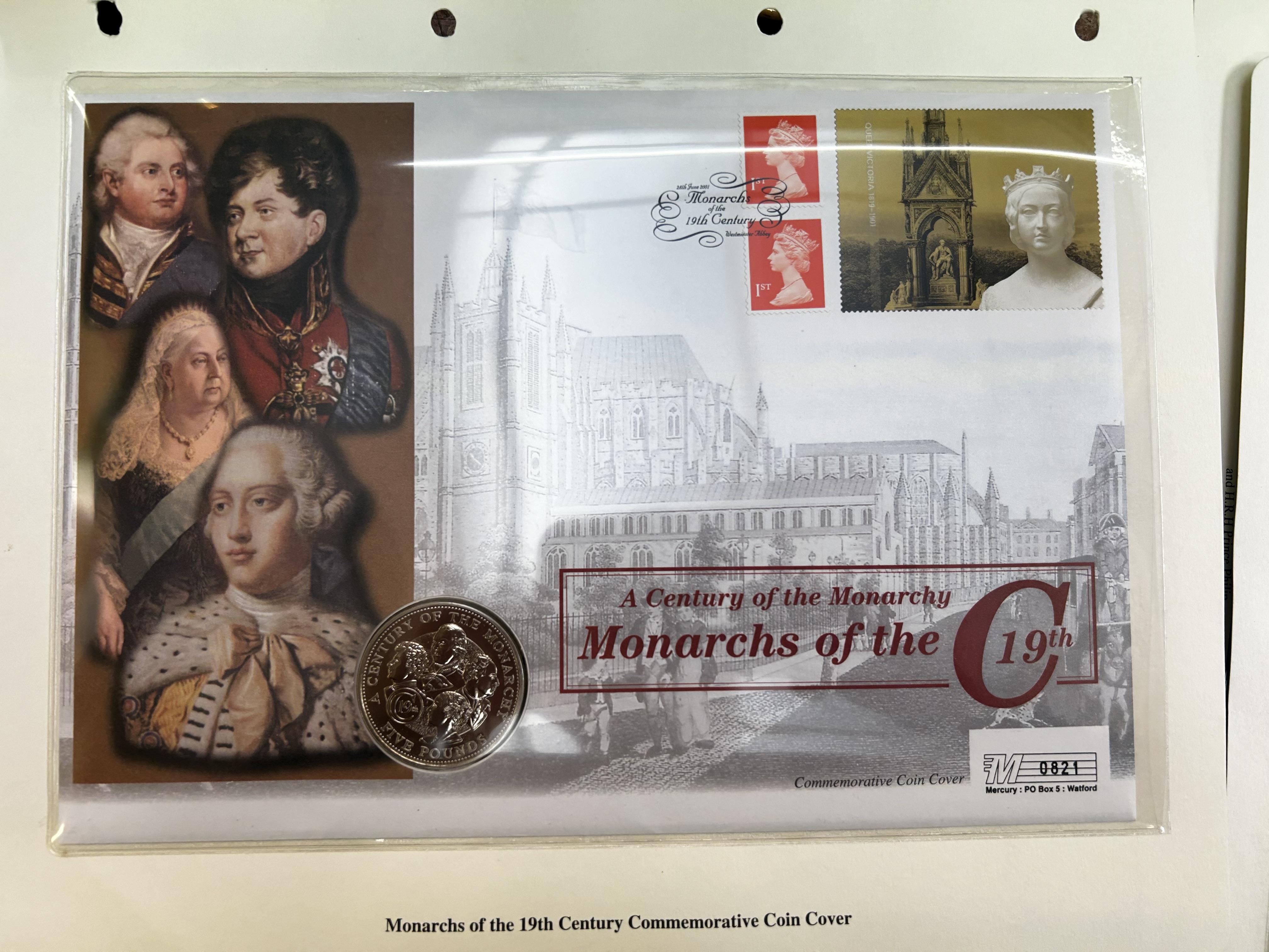 Monarchs of the 19th century commemorative coin co