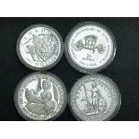 4 Silver coins