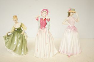 Royal Doulton HN2193 Fair lady, HN4215 Happy Birth