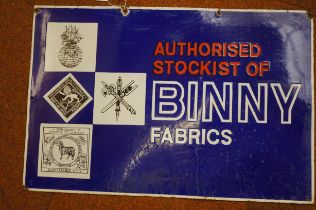 Authorised stockist of Binny fabric original ename