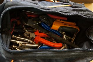 Bag of hand tools