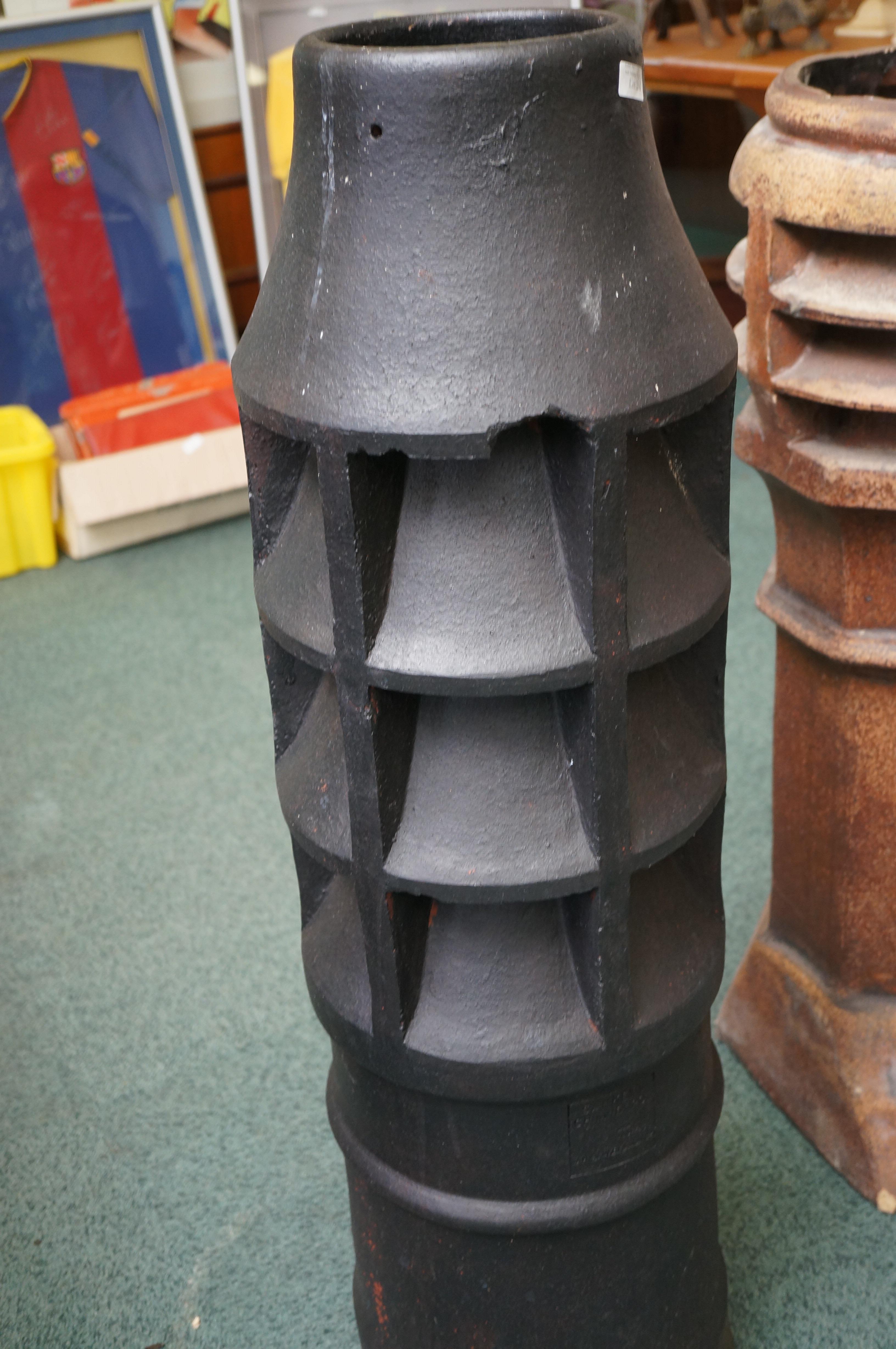 Terracotta victorian chimney A/F