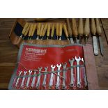 Collection of professional mainly swiss made chise