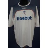 Bolton Wanderers football shirt signed by Kevin Da