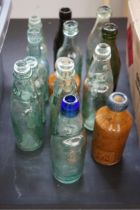 Collection of cod bottles & other early collectabl