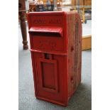 Original cast iron ER letter box with key