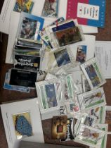 Large collection of telephone cards from the 1990'