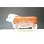 Beswick hereford bull