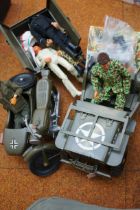 Early Action man figures & vehicles, other accesso