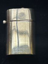 Silver matchbox holder