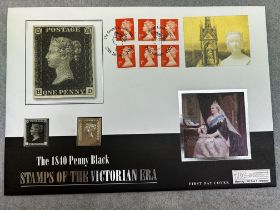 The 1840 penny black - stamps of the Victorian era