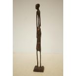 African bronze figure Height 40 cm