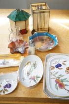 Collection of glass & ceramics to include Portmeri