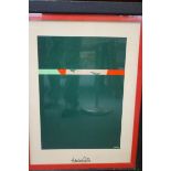 AMELETO DALLA COSTA framed coloured print on paper