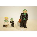 Wade Andy Capp money box & cruet