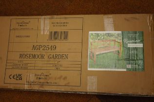 Rosemoor garden bench - unopened in original box