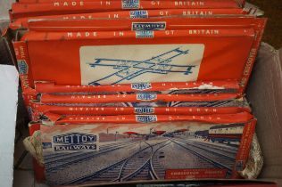 Met toy railways boxed cross over points & diamond