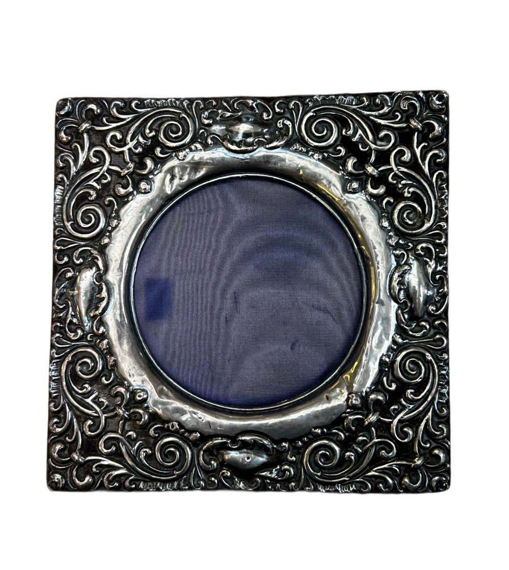 Silver photo frame 18 cm x 18 cm