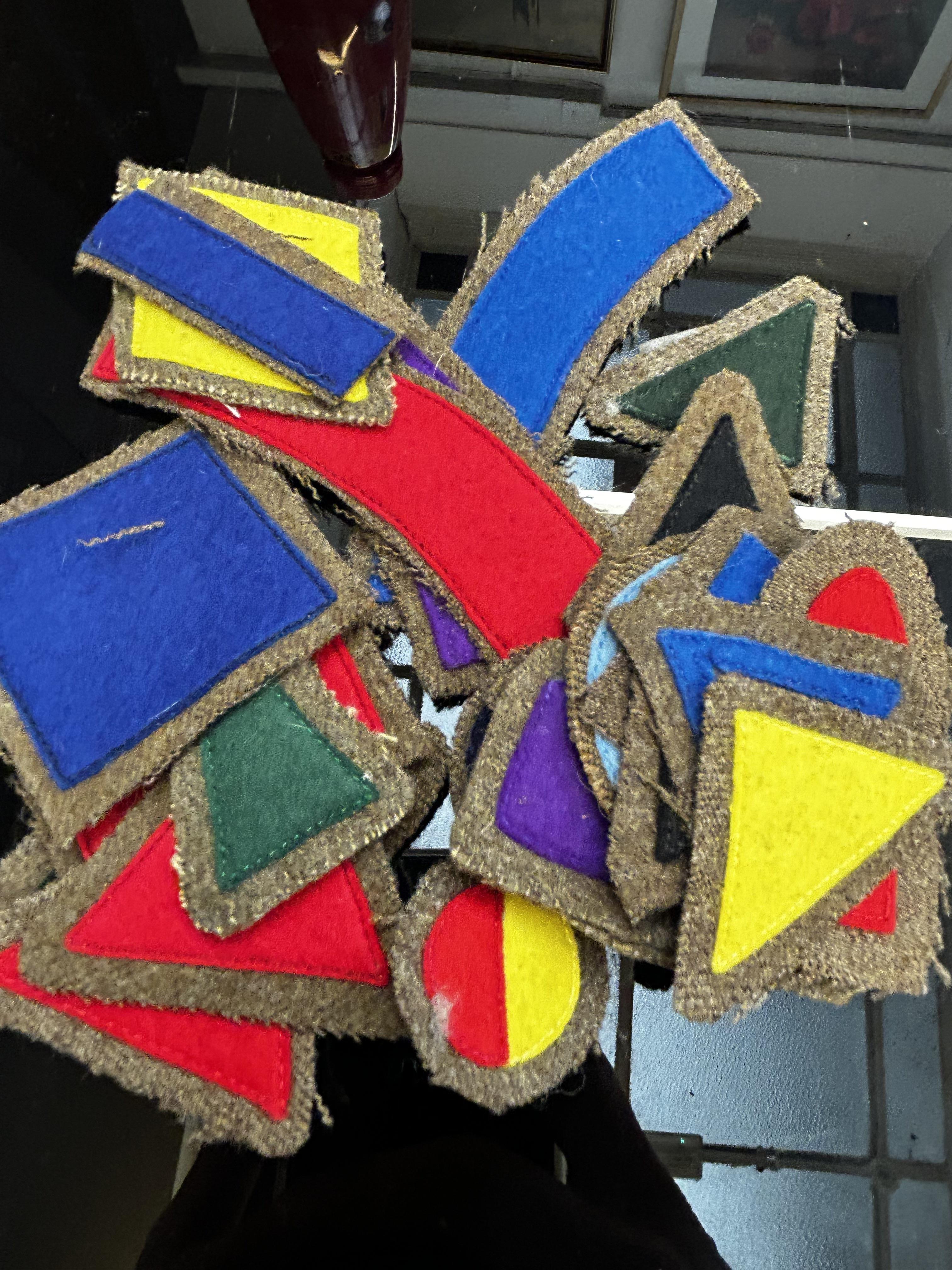 WWI battle patches various regiments