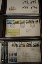3x Full albums of first day covers