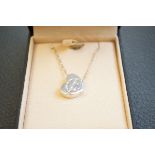 Silver Tiffany & co necklace