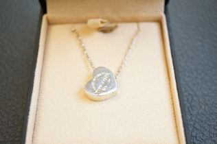 Silver Tiffany & co necklace