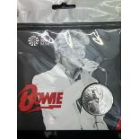 The Royal mint David Bowie commemorative coin