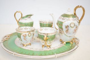 Collection of Austrian porcelain - A/F