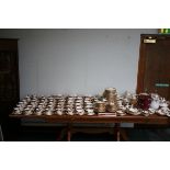 Approx 350 pieces of Royal Albert old country rose