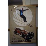 Mercedes benz poster