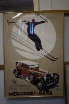 Mercedes benz poster