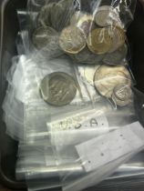 Large collection of mixed world coins