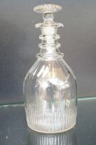 Georgian 3 ring decanter