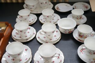 Colclough tea set together with a part Queen Anne