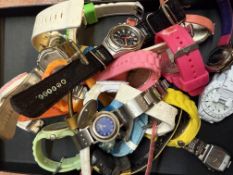 Large collection of unsorted fashion watches