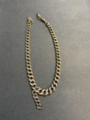 Silver albert chain Weight 45g