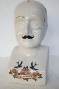 Large phrenology head