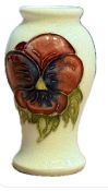 Minatare Moorcroft vase Height 5.5 cm